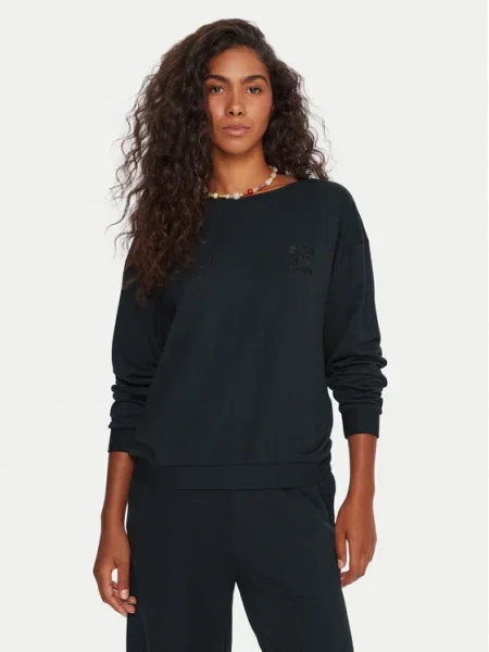 Roxy Bluză Surfing By Moonlight negru