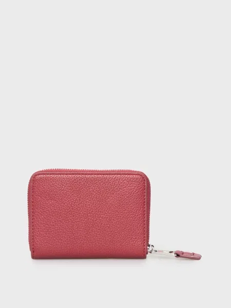 Кошелек Tommy Jeans бордовый