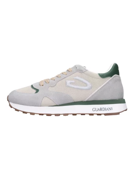 Sneakersy Alberto Guardiani skórzane szare