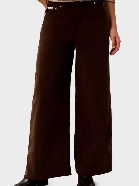 Вельветовые брюки Calvin Klein Jeans коричневые