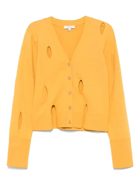 Cardigan Jw Anderson cu crăpătură portocaliu