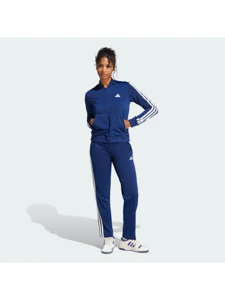 ADIDAS SPORTSWEAR Športna trenirka Essentials temno modra bela