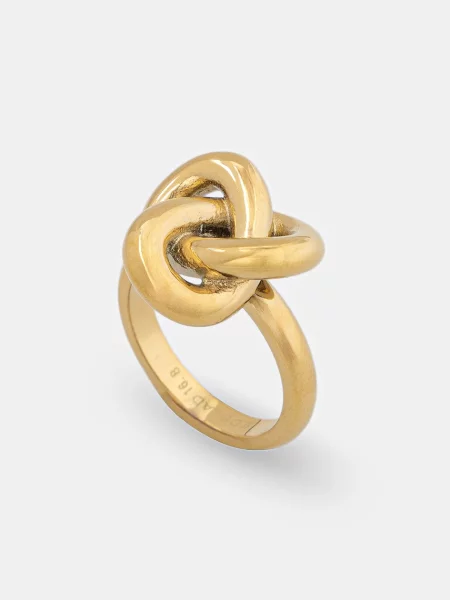 EDBLAD каблучка позолочена Infinity Knot