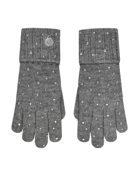 Guess рукавички сірий