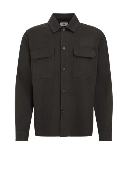 WE Fashion Prehodna jakna temno rjava