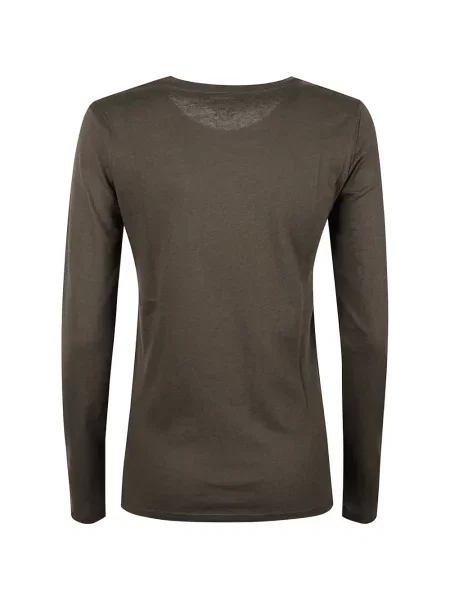Lung tricou Majestic Filatures gri