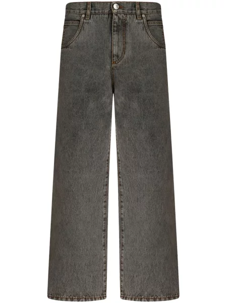 Blugi drepți Etro negru