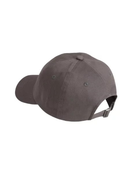Czapka z daszkiem Woolrich z logo szara
