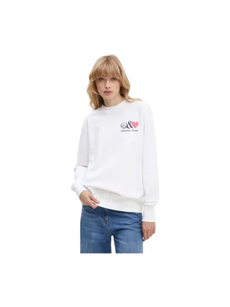 Bluza Moschino z nadrukiem biała