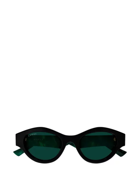 Ochelari de soare Gucci Eyewear cu imprimeu geometric negru
