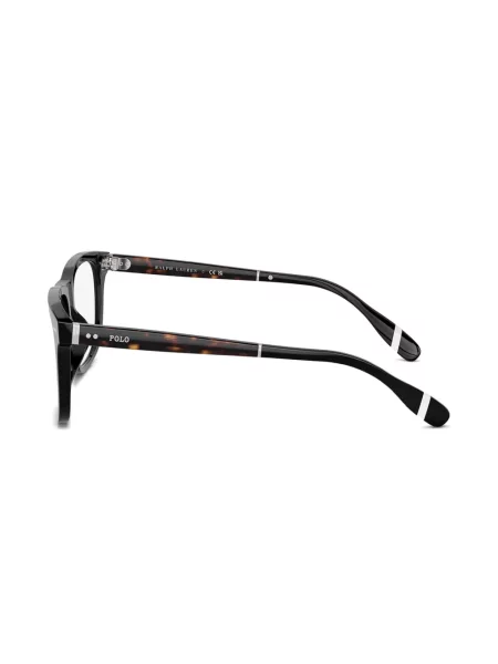 Ochelari de soare Polo Ralph Lauren cu imprimeu geometric negru