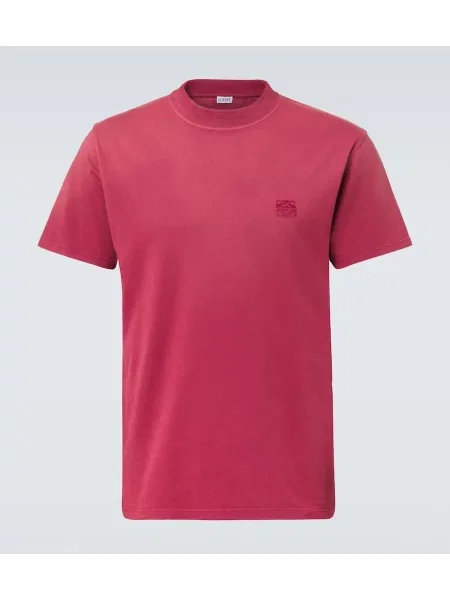 Tricou Loewe din jerseu roșu