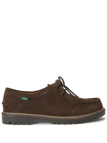 Mikina s kapucí Polo Ralph Lauren hnědá