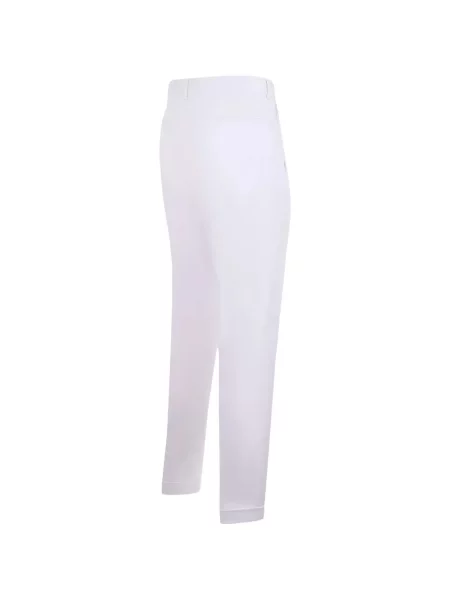 Pantaloni Devore alb