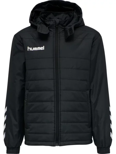 Kurtka piłkarska dla dzieci Hummel hml PROMO short bench czarna