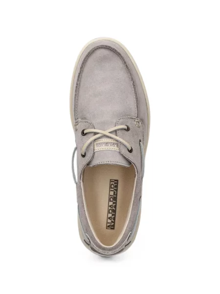 Pantofi loafer Napapijri din piele de căprioară