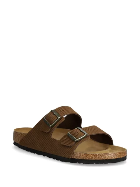 Παντοφλες Birkenstock σουέτ καφέ