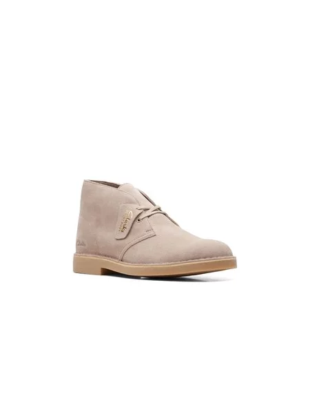 Kotníková obuv Clarks béžové