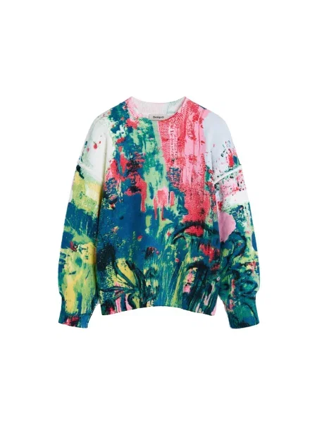 Pulover Desigual roșu