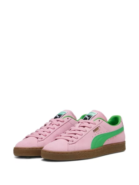 Sneakerși Puma Suede din piele de căprioară roz