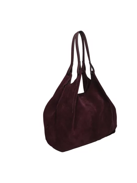 Shopperka Gianni Chiarini skórzana czerwona
