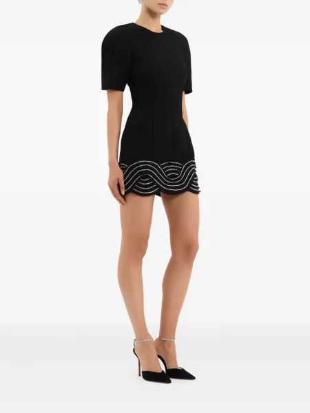 Rochie mini Rebecca Vallance de costum negru