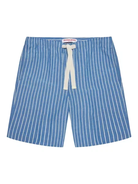 Pantaloni scurți Orlebar Brown cu dungi albastru