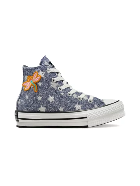 Top sportowy dziecięcy Converse niebieski
