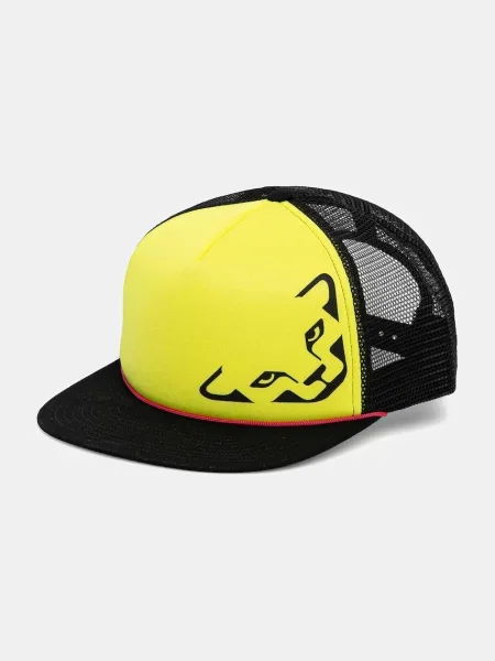 DYNAFIT Trucker 3 fluo sárga baseball sapka. Méret: 58 cm zöld