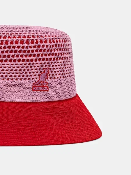 Шляпа Kangol с сеткой розовая