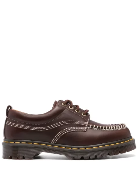 Pantofi derby Dr. Martens maro