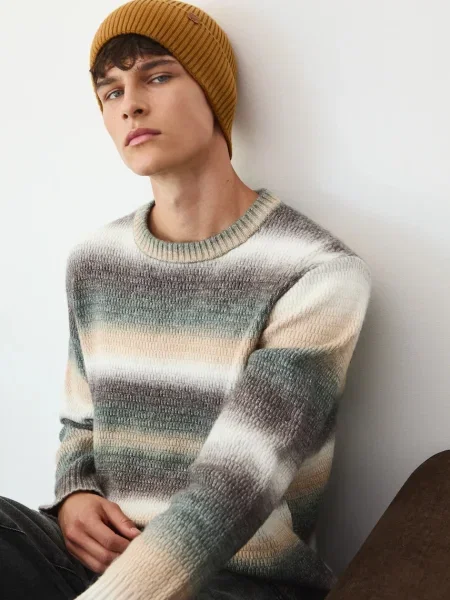 Шапка Medicine с фина плетка жълто