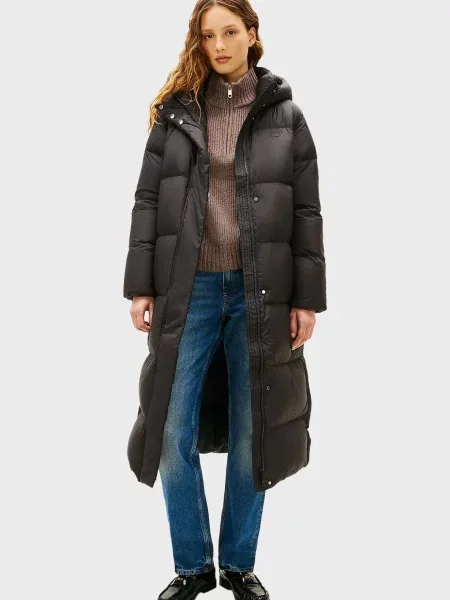 Пуховик Tommy Hilfiger чорний