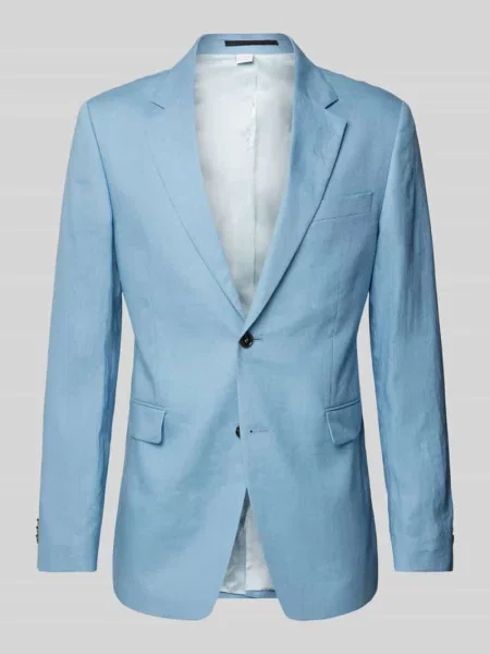 Marynarka z z patką model ‘Justin’ Tiger Of Sweden niebieska