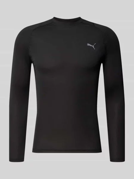 T-shirt sportowy o kroju slim fit z nadruk z logo model PWRMODE' Puma Performance czarna