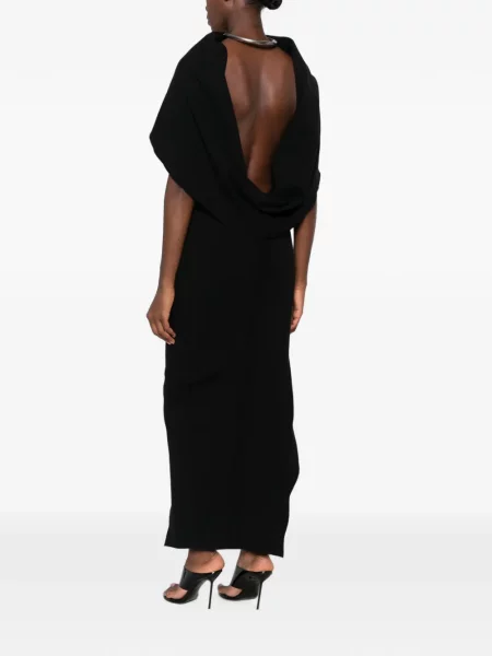 Rochie maxi Rick Owens negru