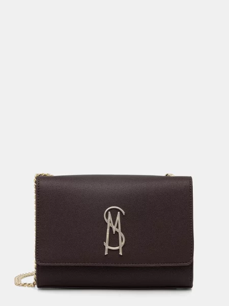 Kopertówka Steve Madden skórzana brązowa