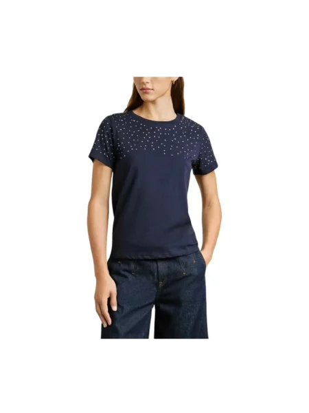 Koszulka Pepe Jeans niebieska