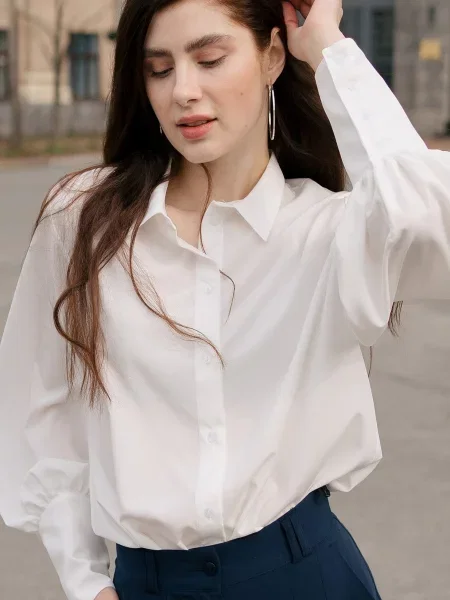 Блуза LadyLike молочний