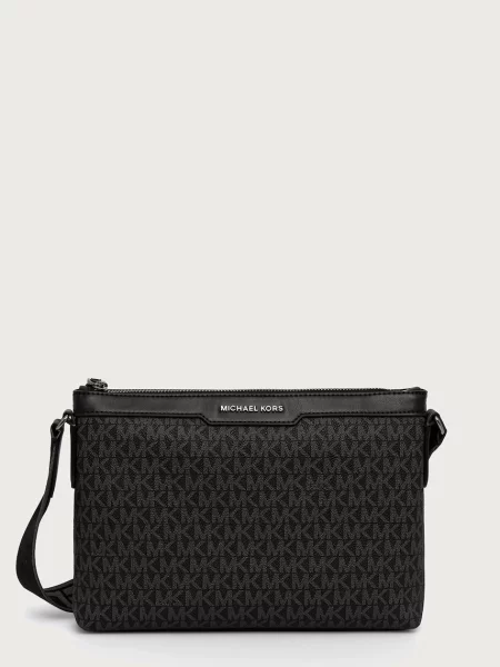 Michael Kors geantă mică pentru bărbați HUDSON gri