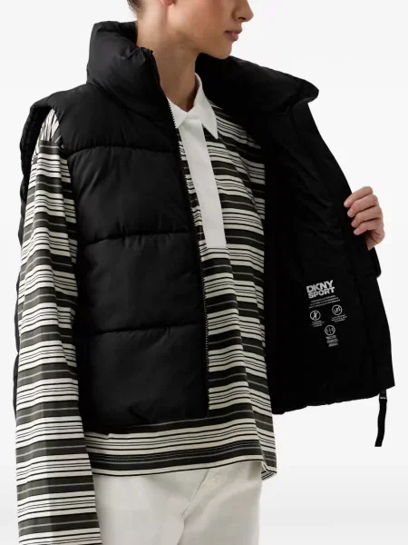 Matlasat vestă Dkny negru