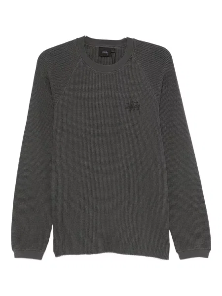 Pletena vesta Stüssy crna