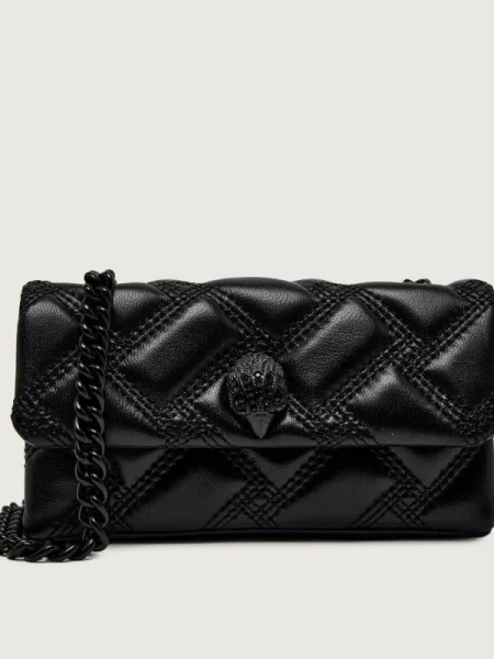 Kurt Geiger De piele geantă pe umăr KENSINGTON negru