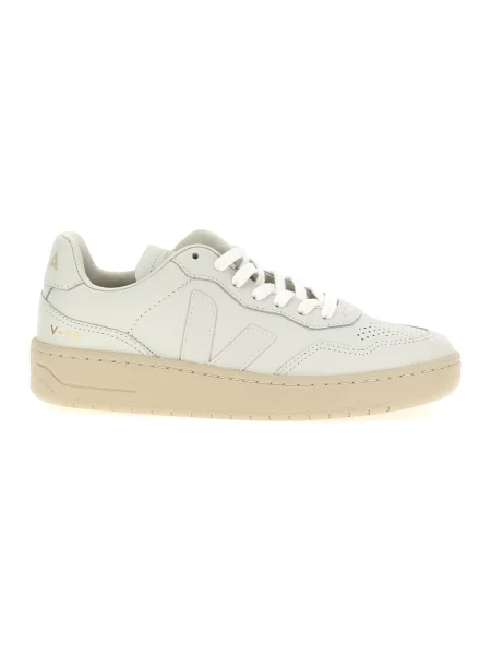 Sneakersy Veja skórzane białe