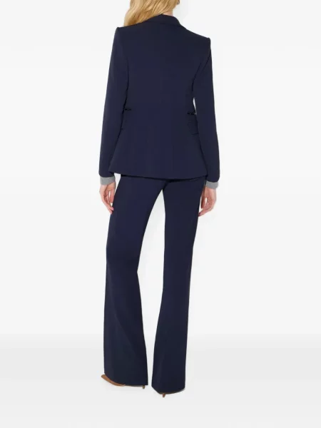 Pantaloni Elisabetta Franchi stretch albastru