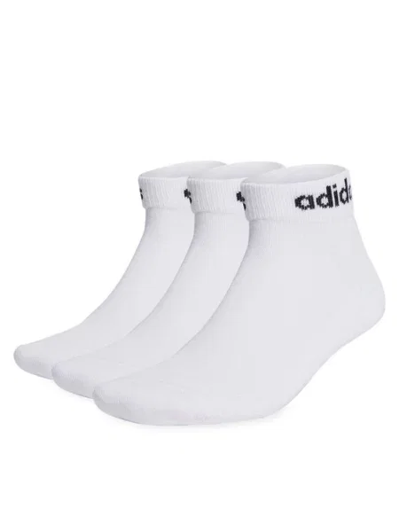 Unisex nizke nogavice adidas bela