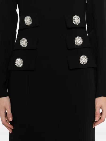 Rochie maxi Costarellos de costum negru