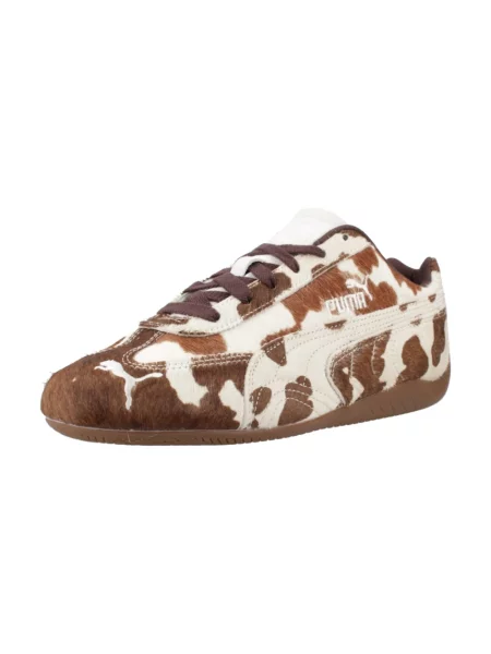 Sneakersy Puma skórzane brązowe