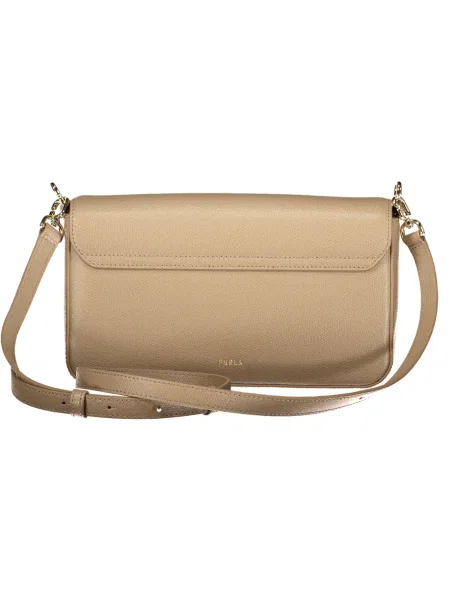 Crossbody kabelka Furla béžová