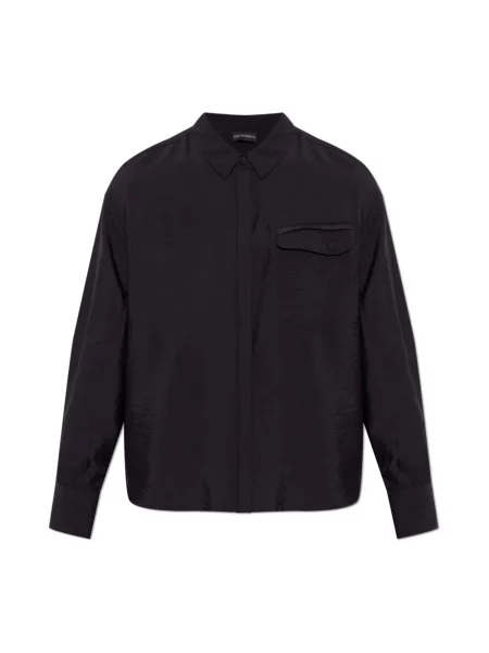 Koszula Emporio Armani czarna